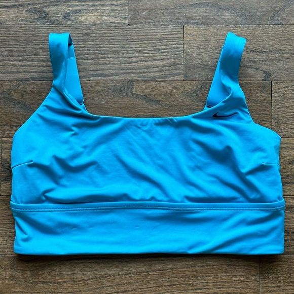 Nike Essential Scoop Neck Midkini Swim Top • size Large - Picture 2 of 4